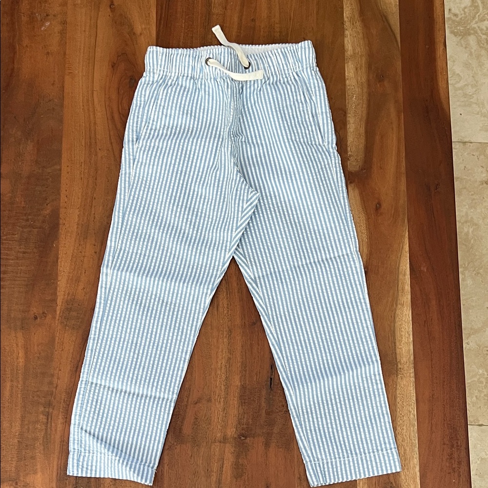 Crewcuts Kids Striped Blue and White Pants